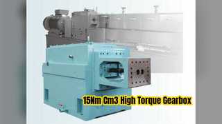 Κιβώτιο ταχυτήτων διπλού κοχλία 15Nm Cm3 Υψηλή ροπή